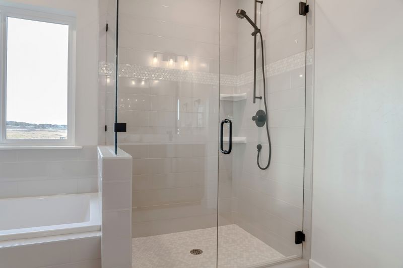 Modern Bathroom with Glass Enclosure