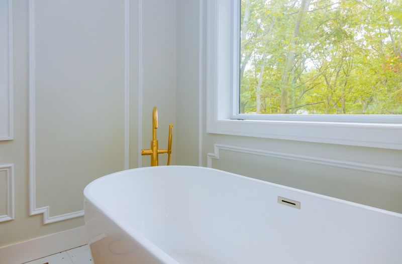 New Bathtub in a Classic Bathroom